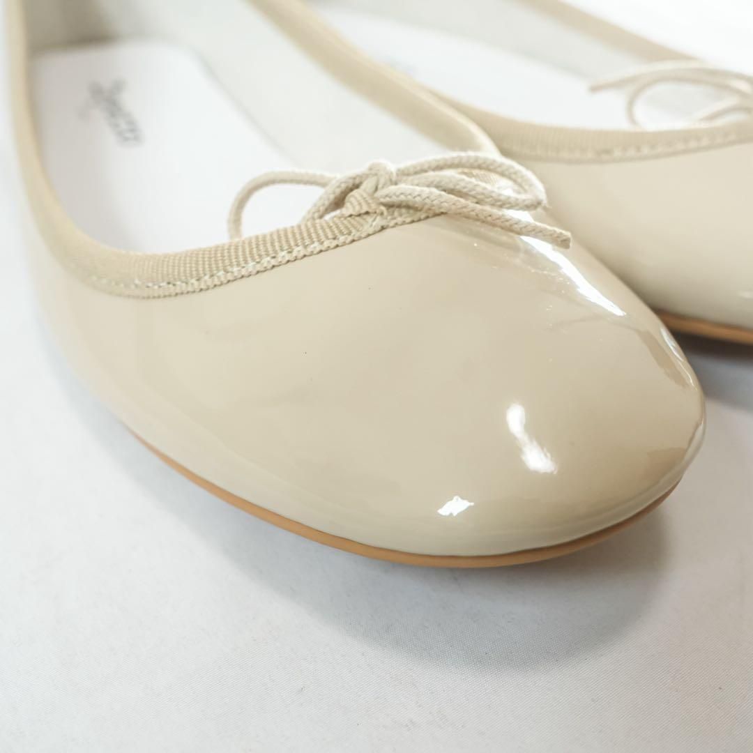 【新品未使用】レペット バレエシューズ エナメル リボン フラットシューズ ☆新品未使用☆ レペット バレエシューズ フラット エナメル リボン