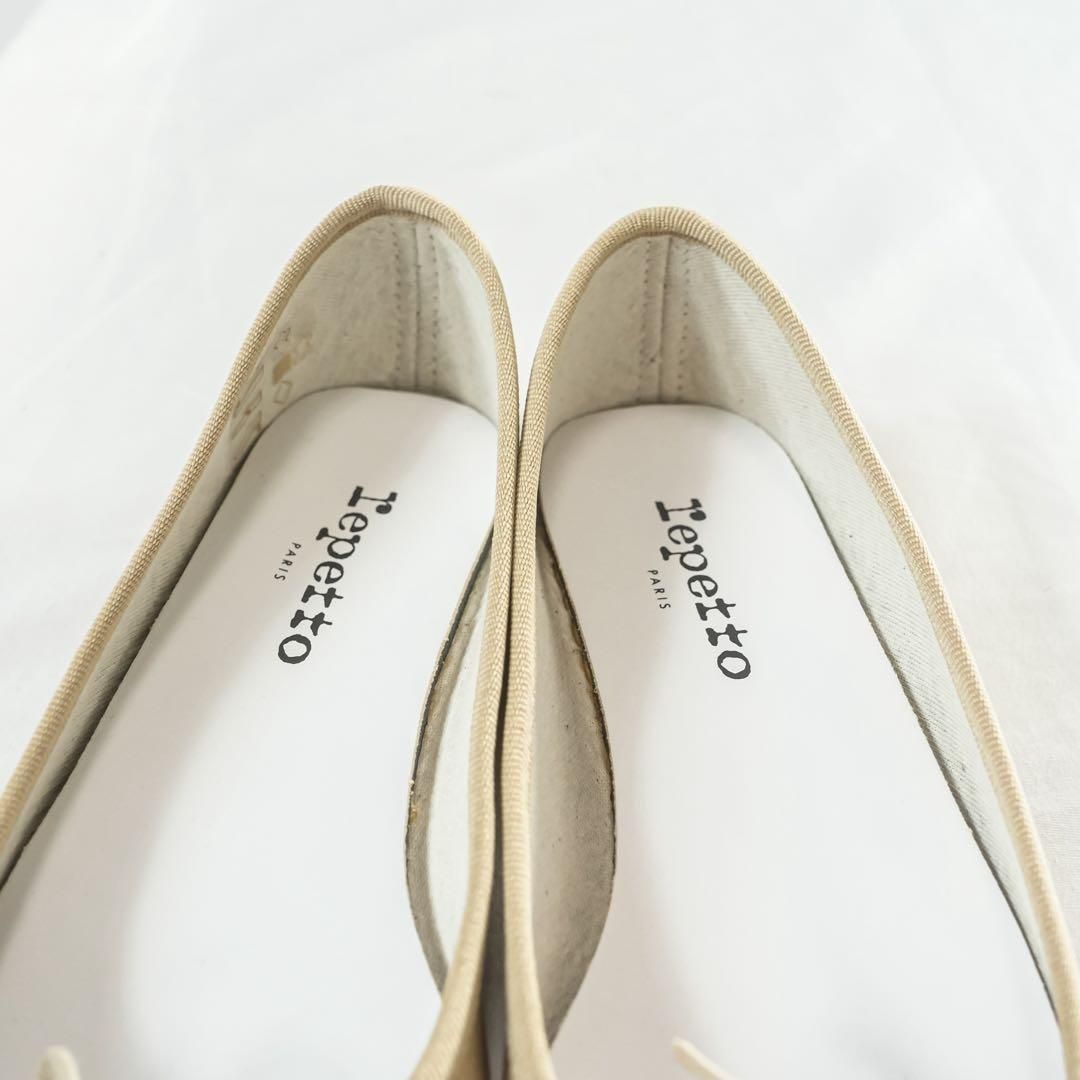☆新品未使用☆ レペット バレエシューズ フラット エナメル リボン