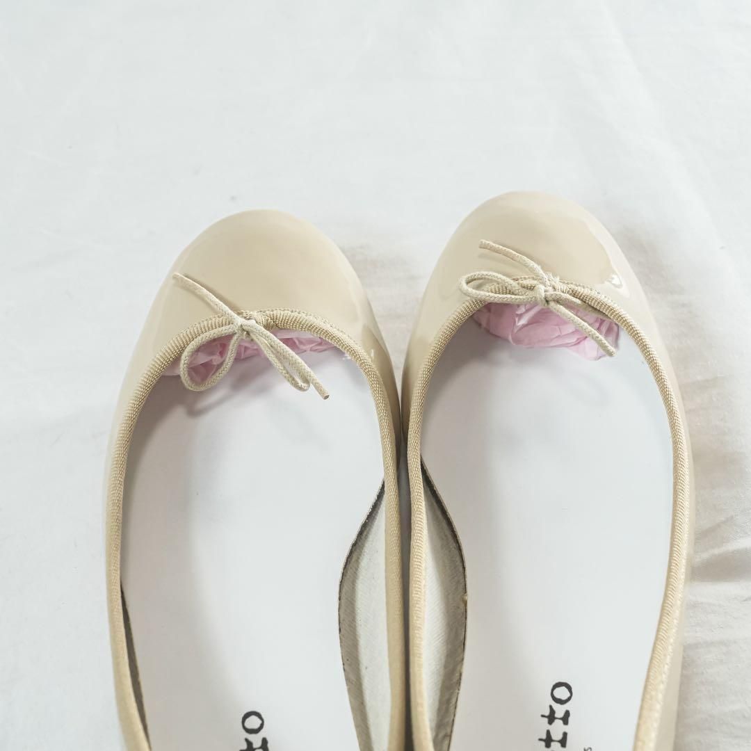 ☆新品未使用☆ レペット バレエシューズ フラット エナメル リボン