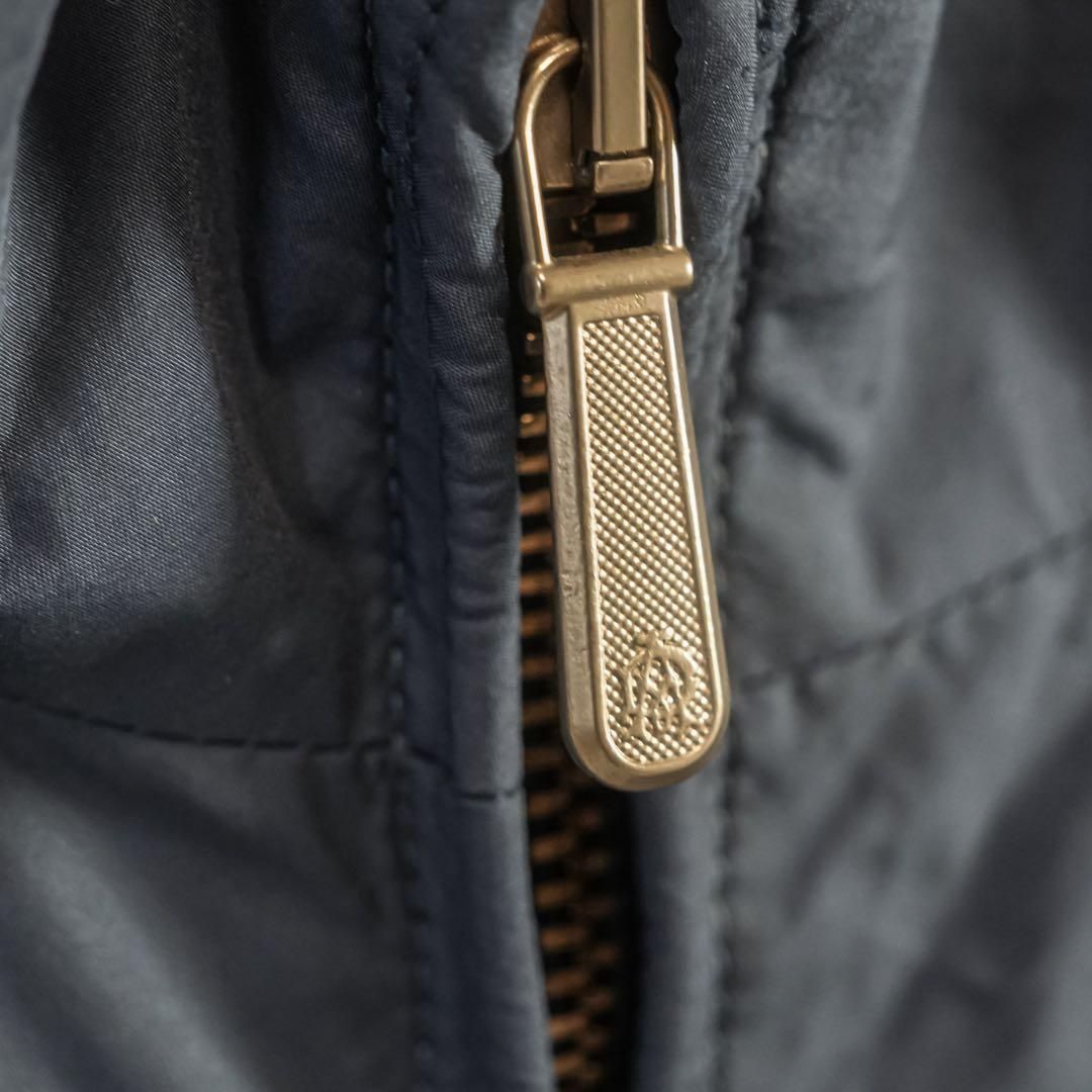 ☆美品☆ dunhill ダンヒル ナイロンジャケット ブルゾン M ネイビー