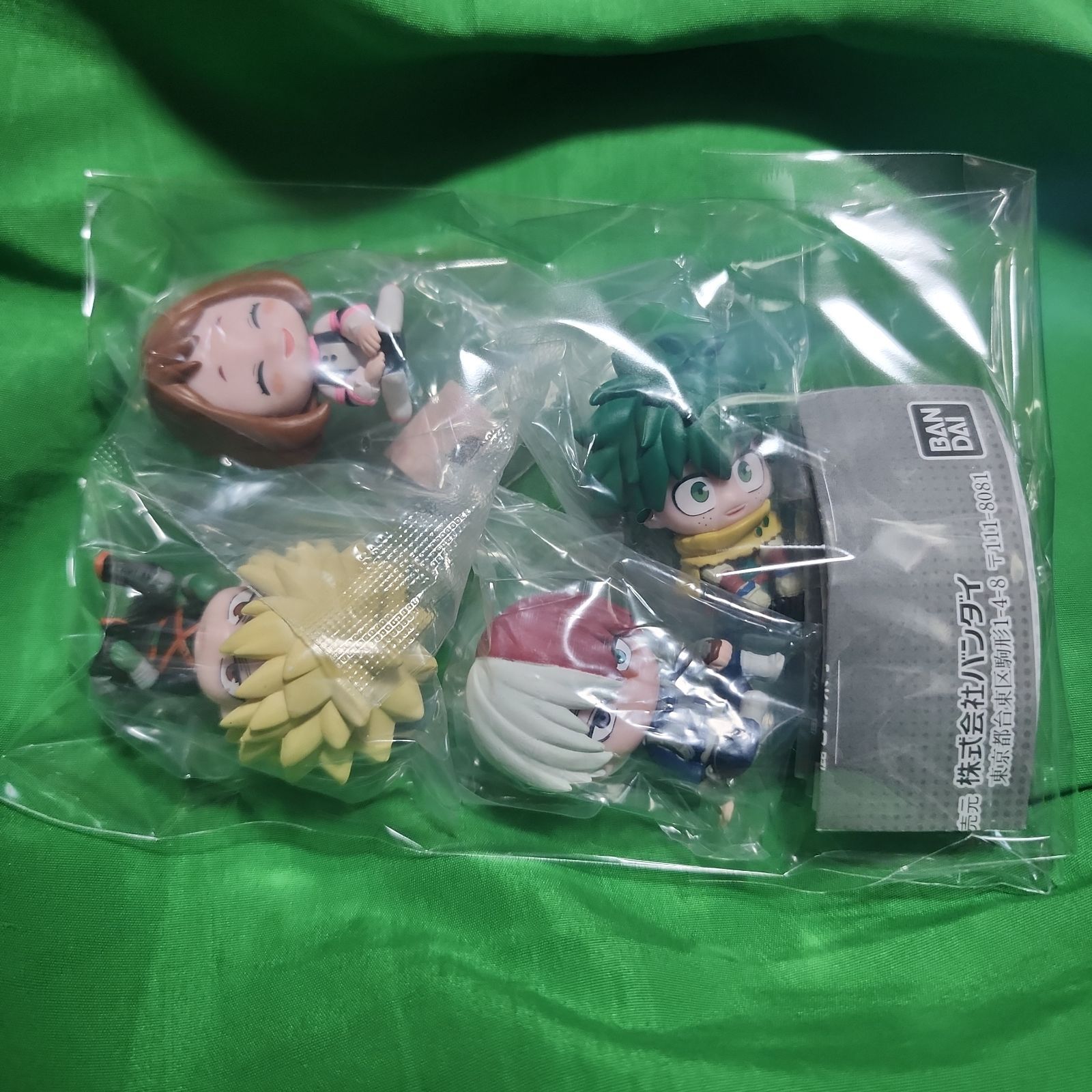 Biz配送 ④ 全4種 コンプ 僕のヒーローアカデミア すわらせ隊 ガチャ