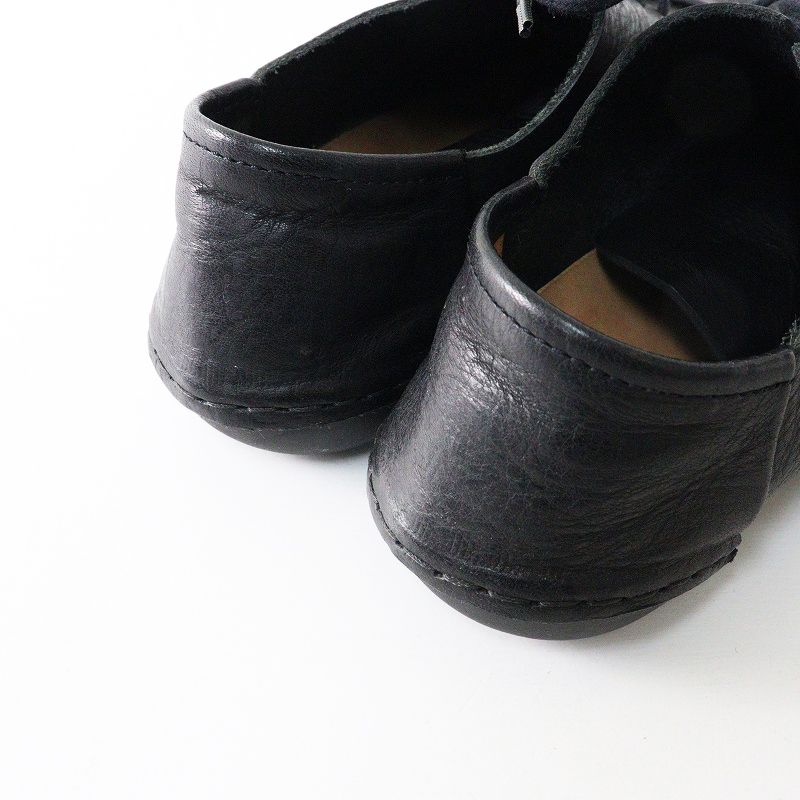 トリッペン trippen Cello レザーレースアップシューズ 36＼ブラック