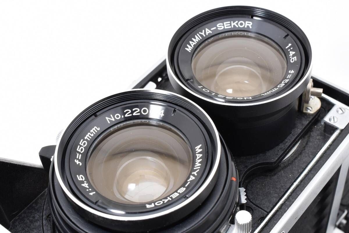 Mamiya Sekor 55mm F4.5 MAMIYAFLEX C用 動作品 Mamiya-Sekor 55mm f4.5 Lens for TLR | Blue Moon Camera
