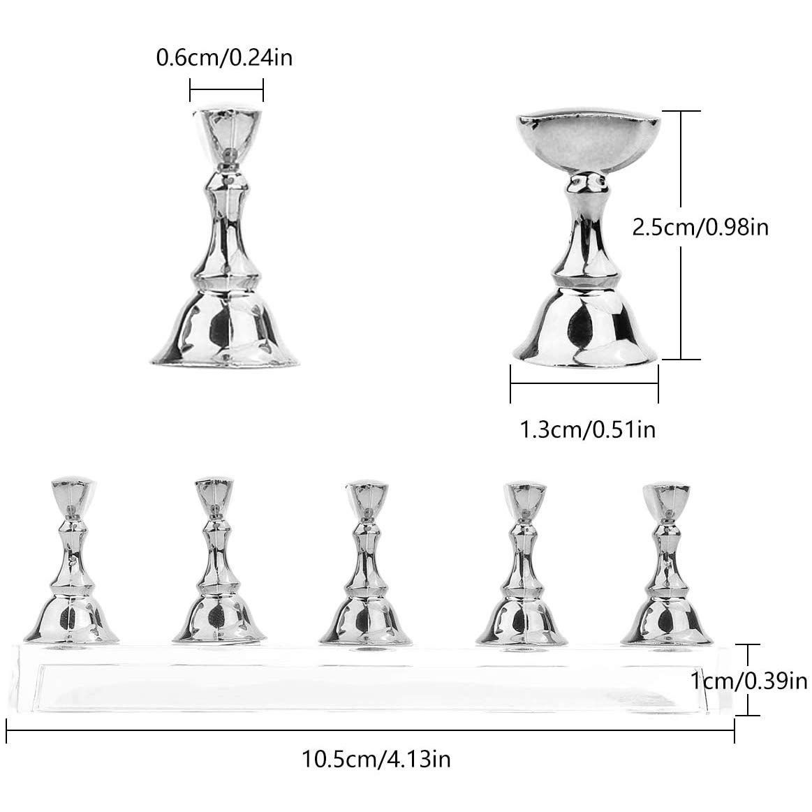 数量限定】アクリルマニキュア工具 ネイルチップディスプレイスタンド