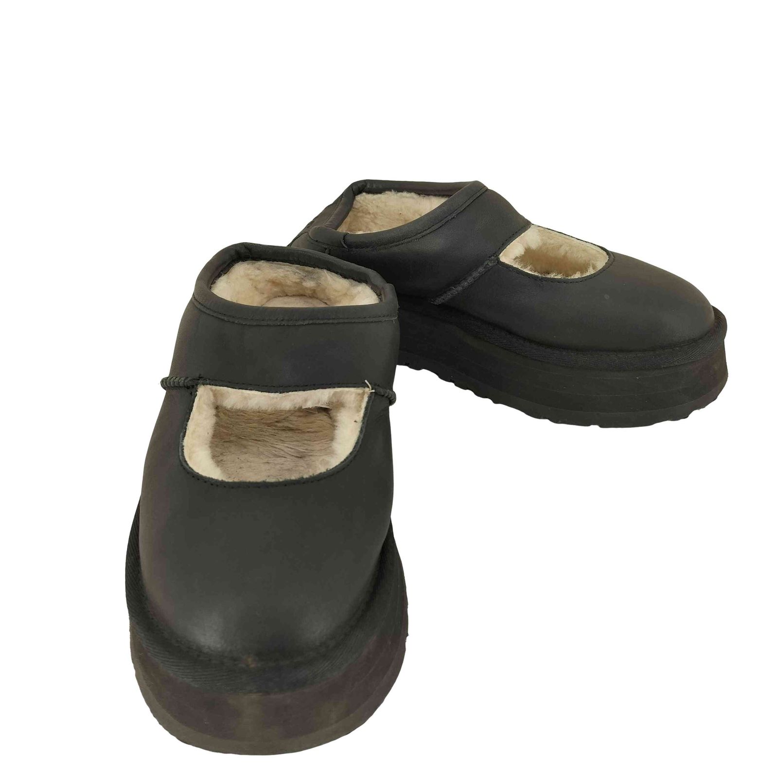 アグ UGG Bea Mary Jane LTHR レディース JPN：24 - メルカリ
