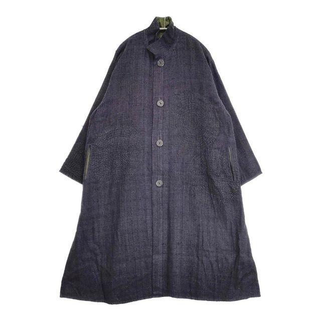 JURGEN LEHL J0153FJ411 シルク コート ネイビー レディース ヨーガン