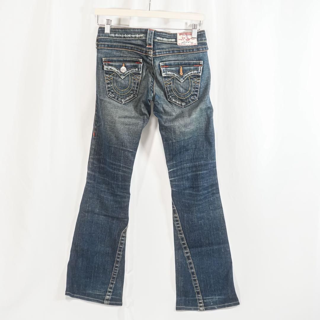 トゥルーレリジョン JOEY フレアデニム Y2K ダメージ 25 USA製 - メルカリ