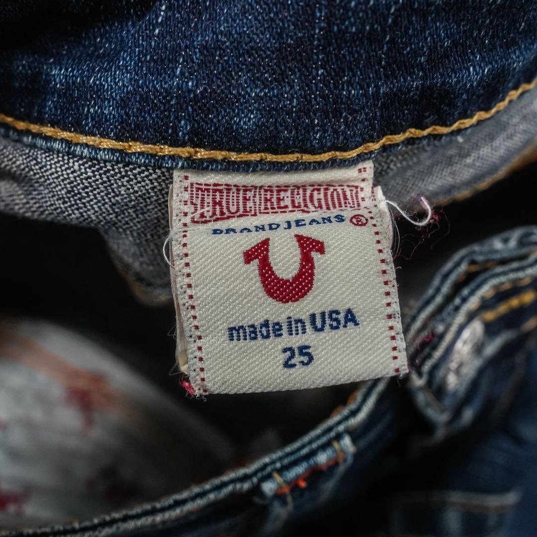 トゥルーレリジョン JOEY フレアデニム Y2K ダメージ 25 USA製 - メルカリ