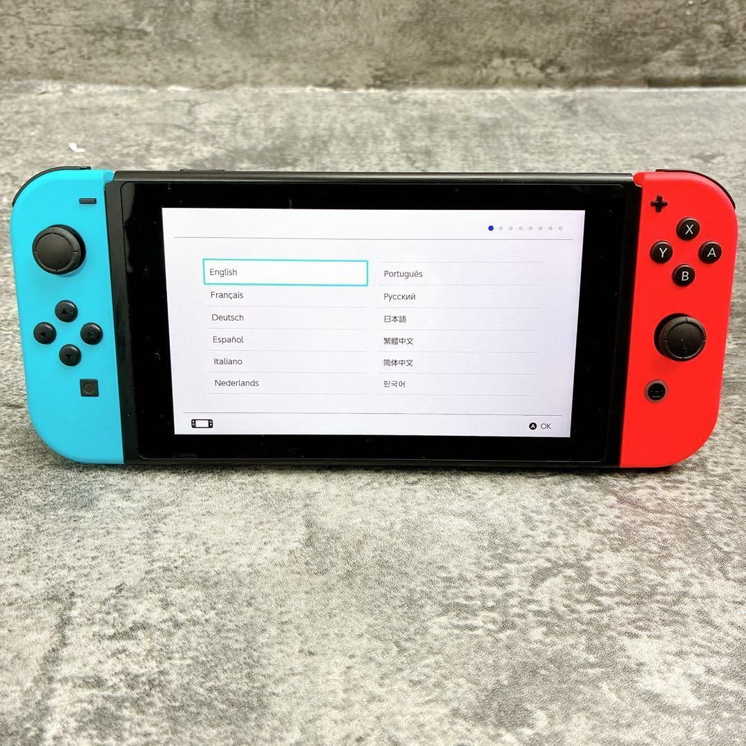 Nintendo Switch ネオンブルー/ネオンレッド 本体 スイッチ - メルカリ