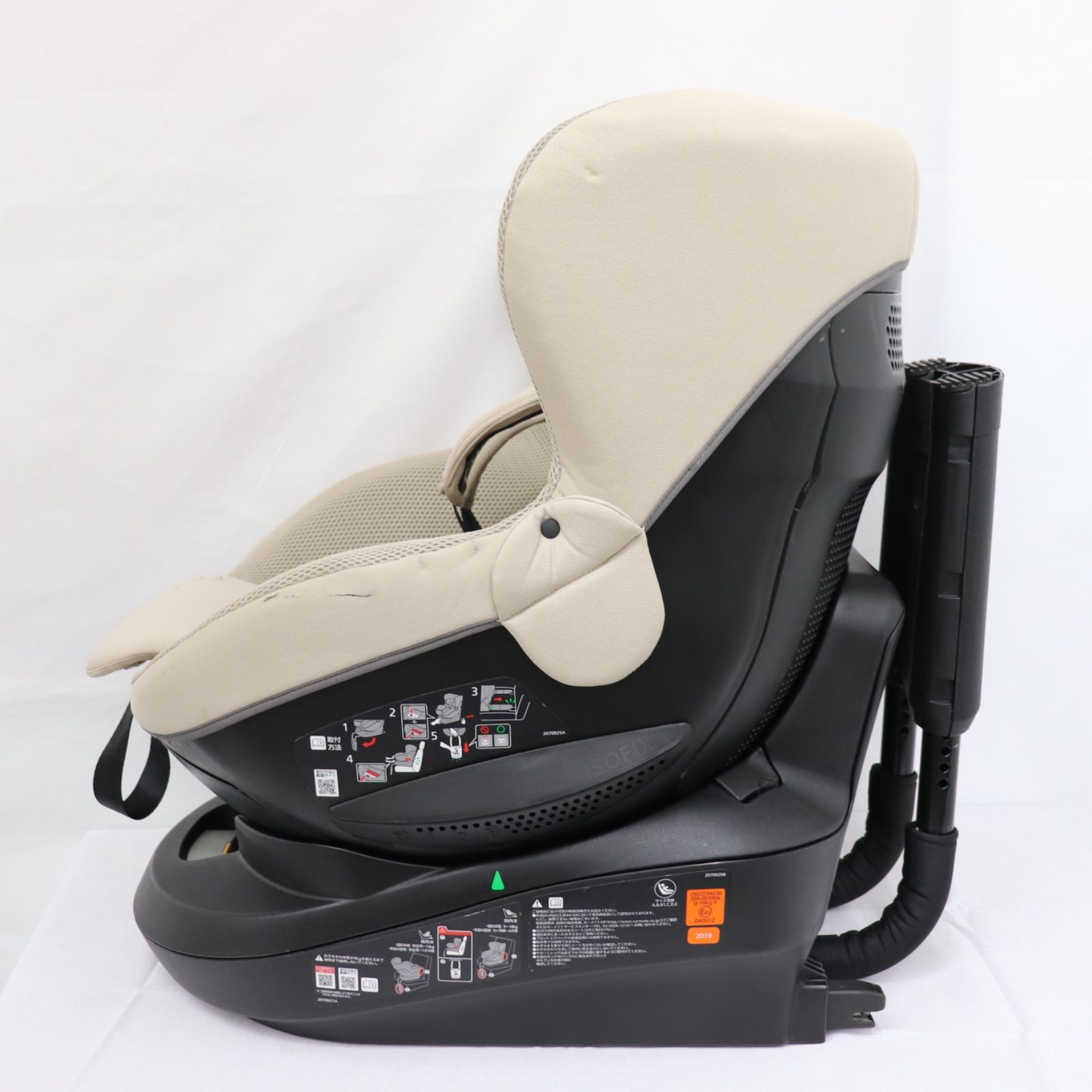 【美品】エールベベ クルット5iグランス グラングレージュ ISOFIX取付 即日発送】AILBEBE エールベベ クルット 5i グランス グラングレージュ