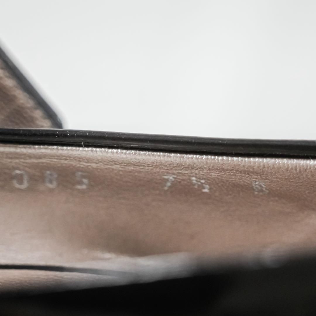 ☆未使用品☆ フェラガモ パンプス エナメル ハイヒール ブラック 7 1