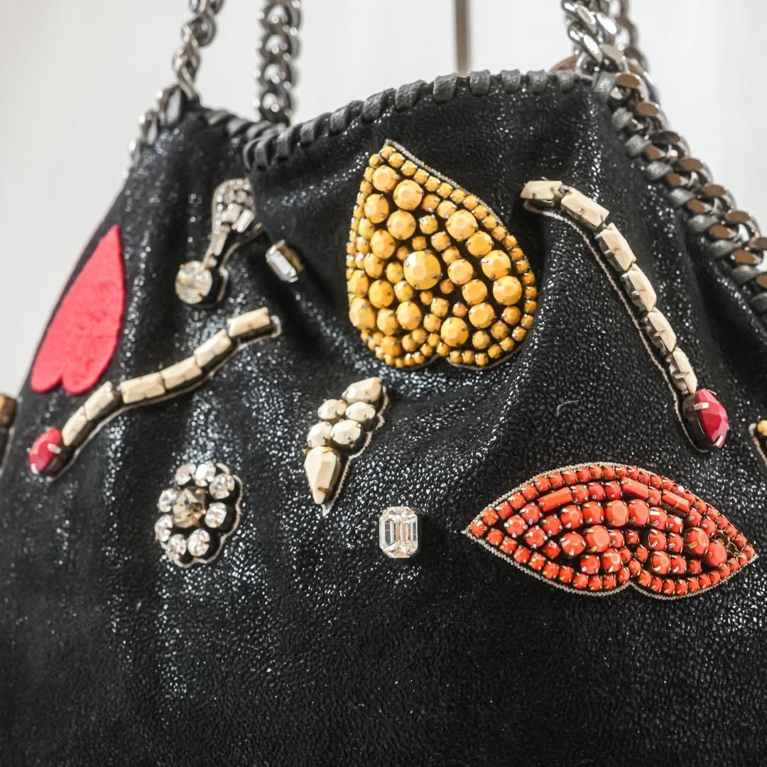 ☆美品☆ ステラマッカートニー ファラベラ ビジュー バッグ チェーン