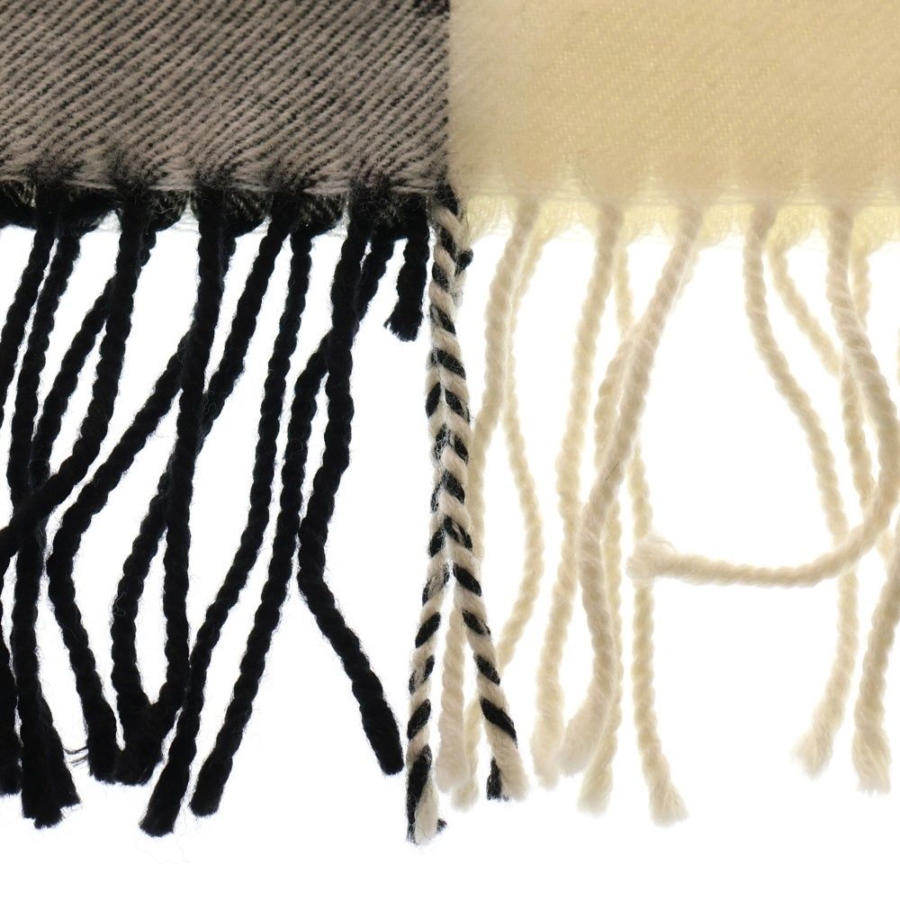 Christian Dior (クリスチャンディオール) フリンジ付アクリル混ロゴ