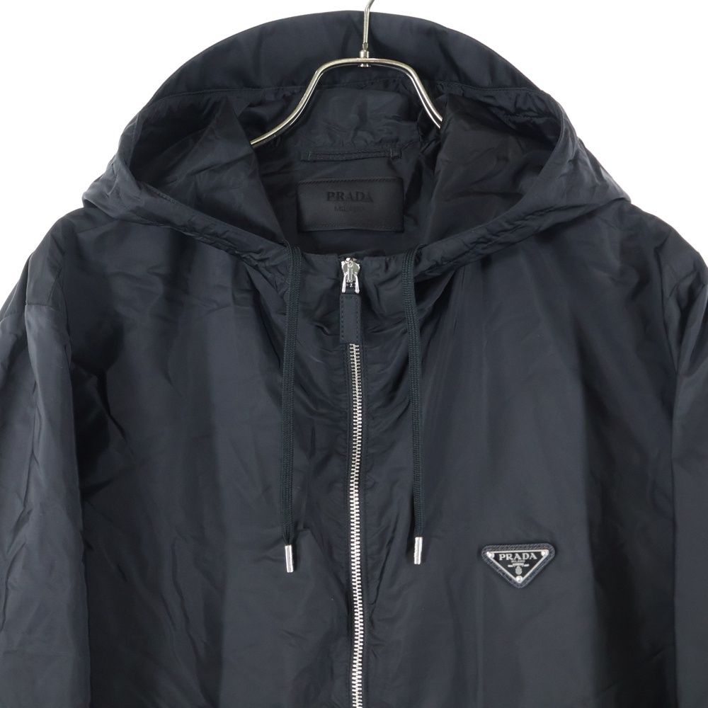 PRADA (プラダ) 25AW Re Nylonトライアングルロゴシップアップブルゾン