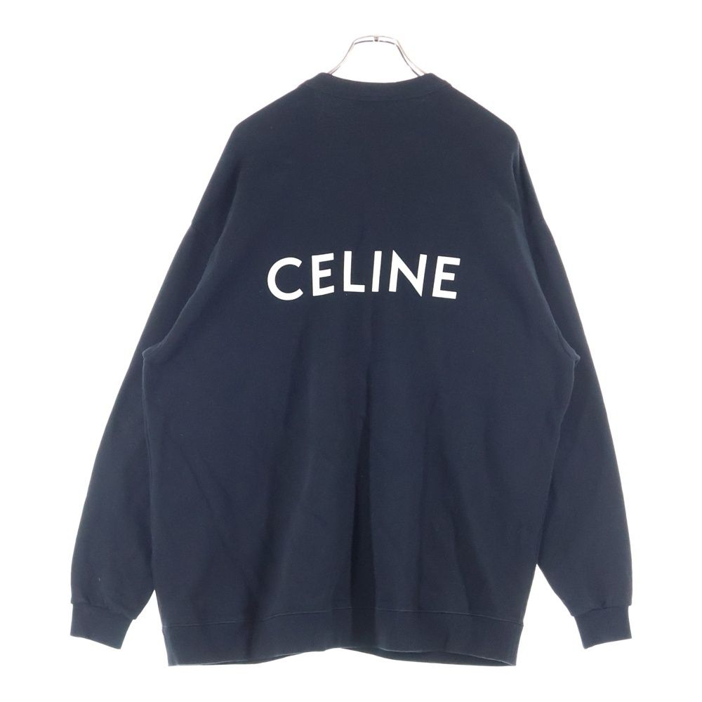 CELINE バックロゴ コットン カーディガン　23AW CELINE (セリーヌ) BACK LOGO PRINT COTTON CARDIGAN バックロゴ