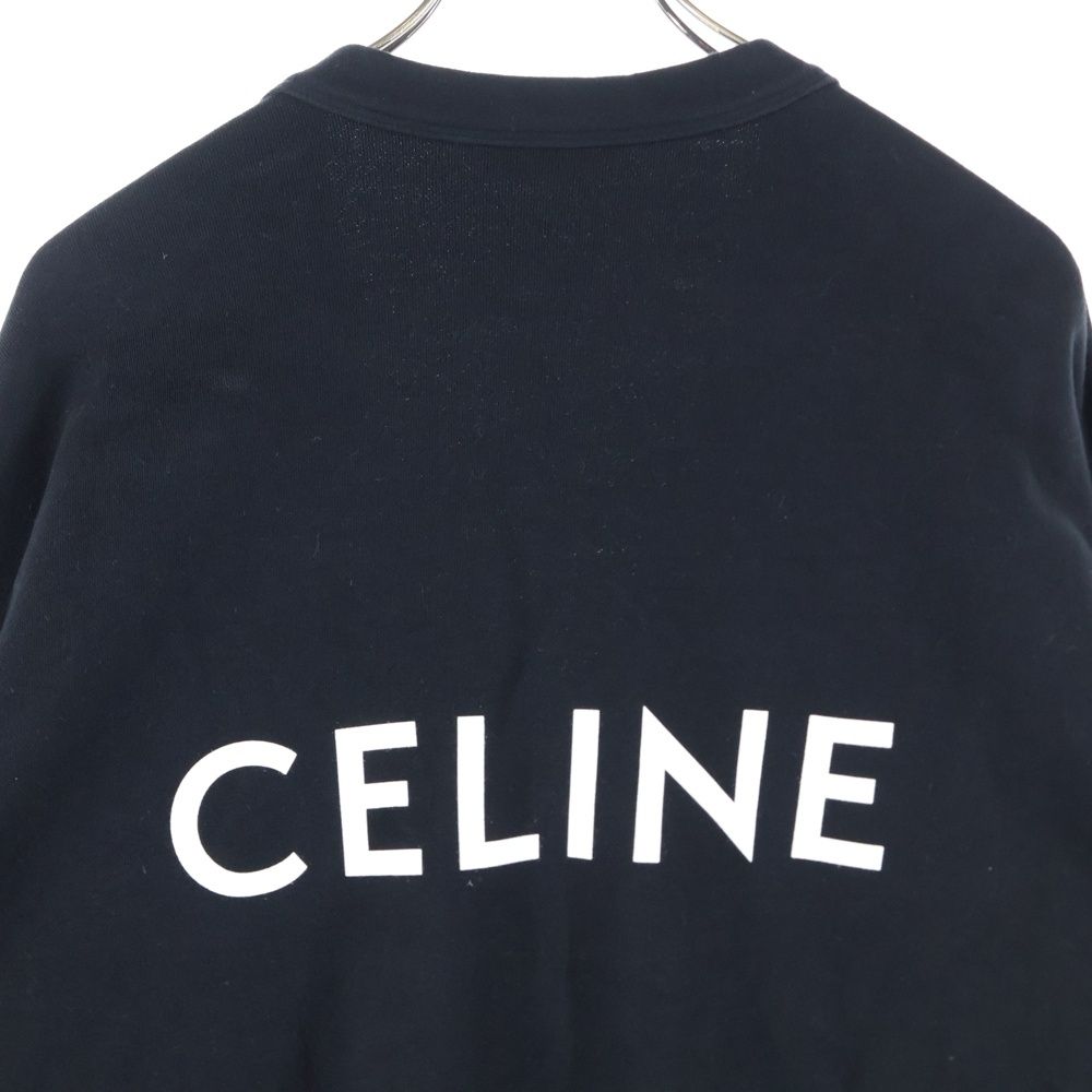 CELINE (セリーヌ) BACK LOGO PRINT COTTON CARDIGAN バックロゴ