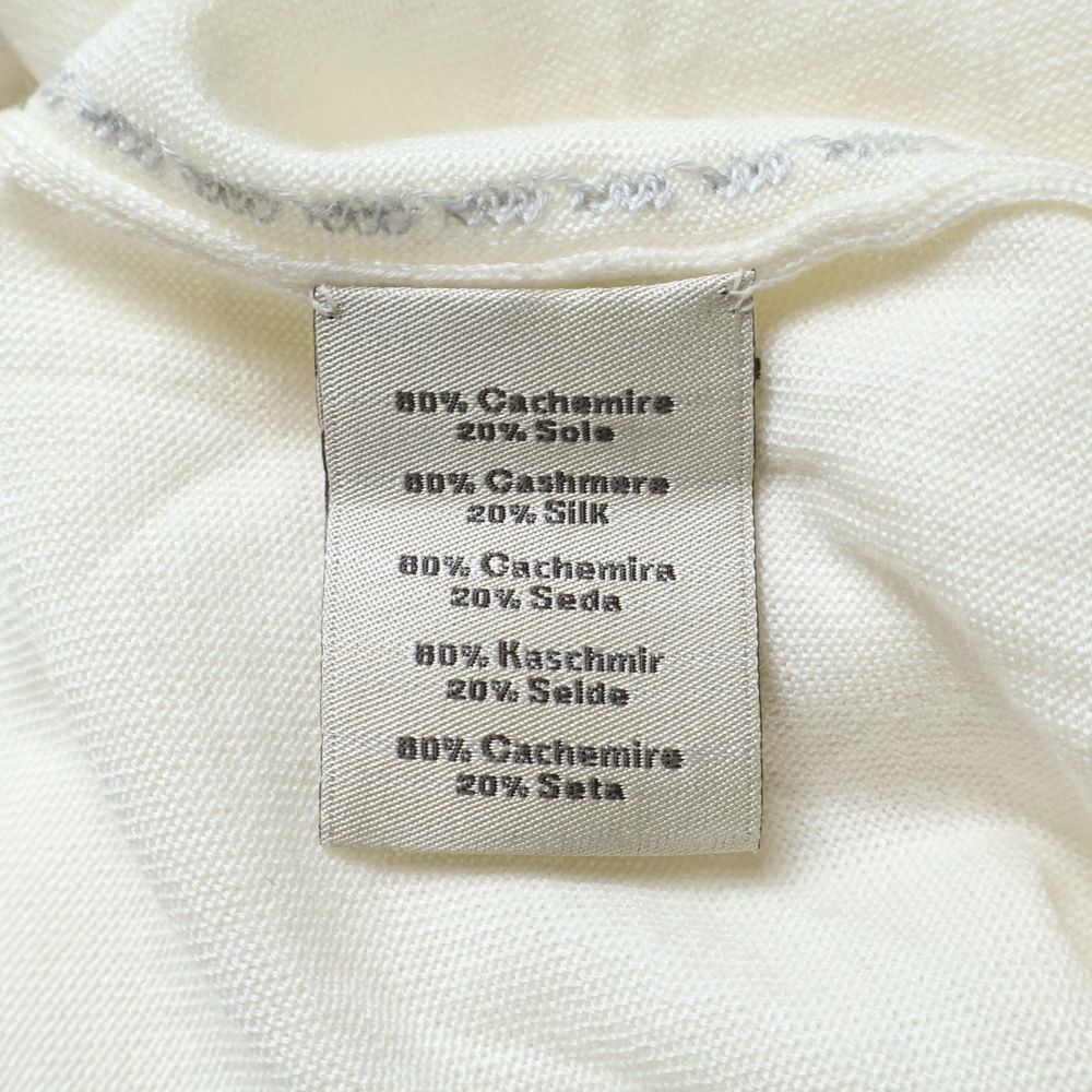 HERMES (エルメス) シルク混 タートルネックシルクカシミヤニット