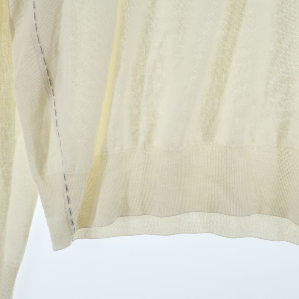 HERMES (エルメス) シルク混 タートルネックシルクカシミヤニット