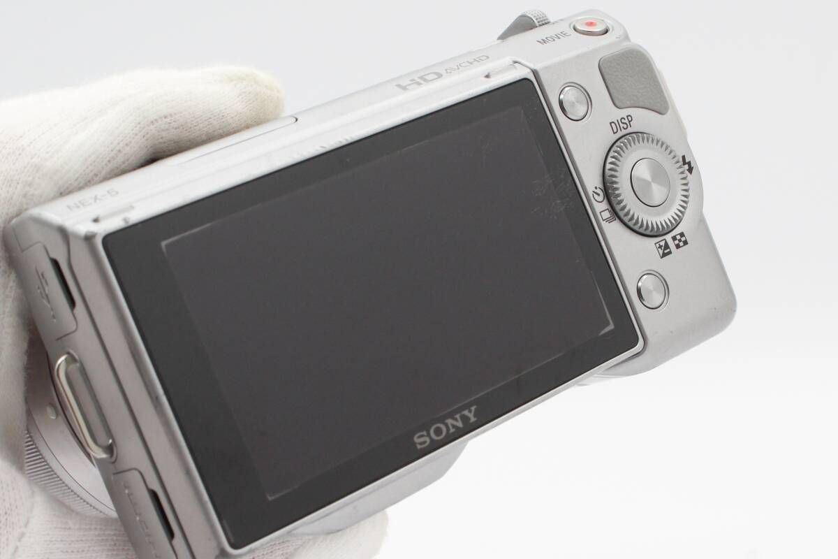 【元箱付き】SONY NEX-5 ミラーレスカメラ シルバー E 18-55mm 元箱付き】SONY NEX-5 ミラーレスカメラ シルバー E 18-55mm