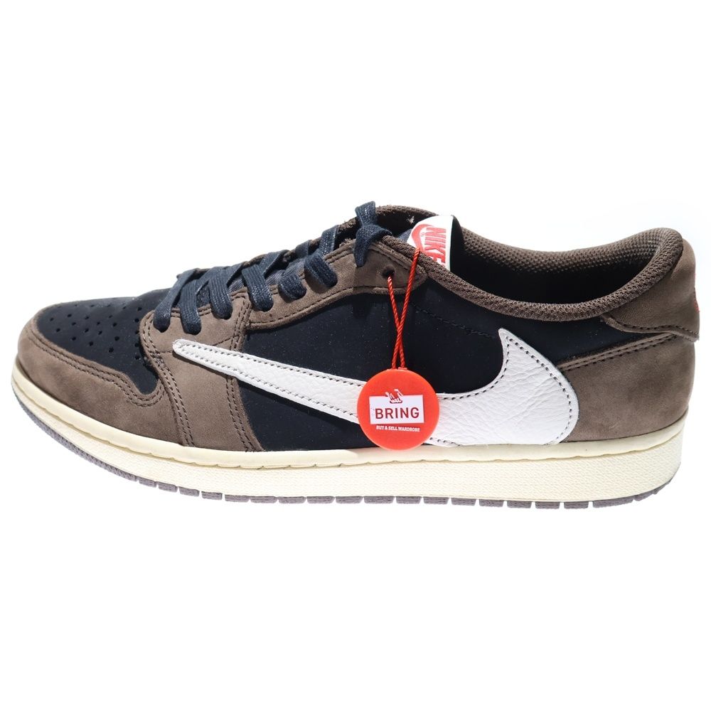 NIKEトラヴィススコットダークモカローカット NIKE (ナイキ) ×TRAVIS SCOTT AIR JORDAN1 LOW OG SP-T トラヴィス
