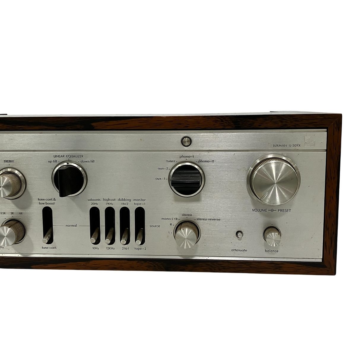 LUXMAN L-309X ラックスマン アンプ プリメインアンプ 音響機材