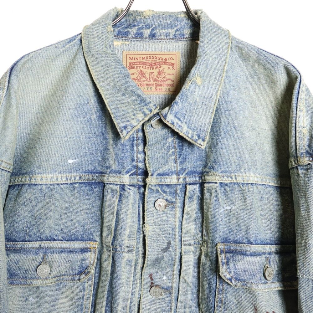 SAINT MICHAEL (セントマイケル) 23AW×BerBerJin DENIM JACKET
