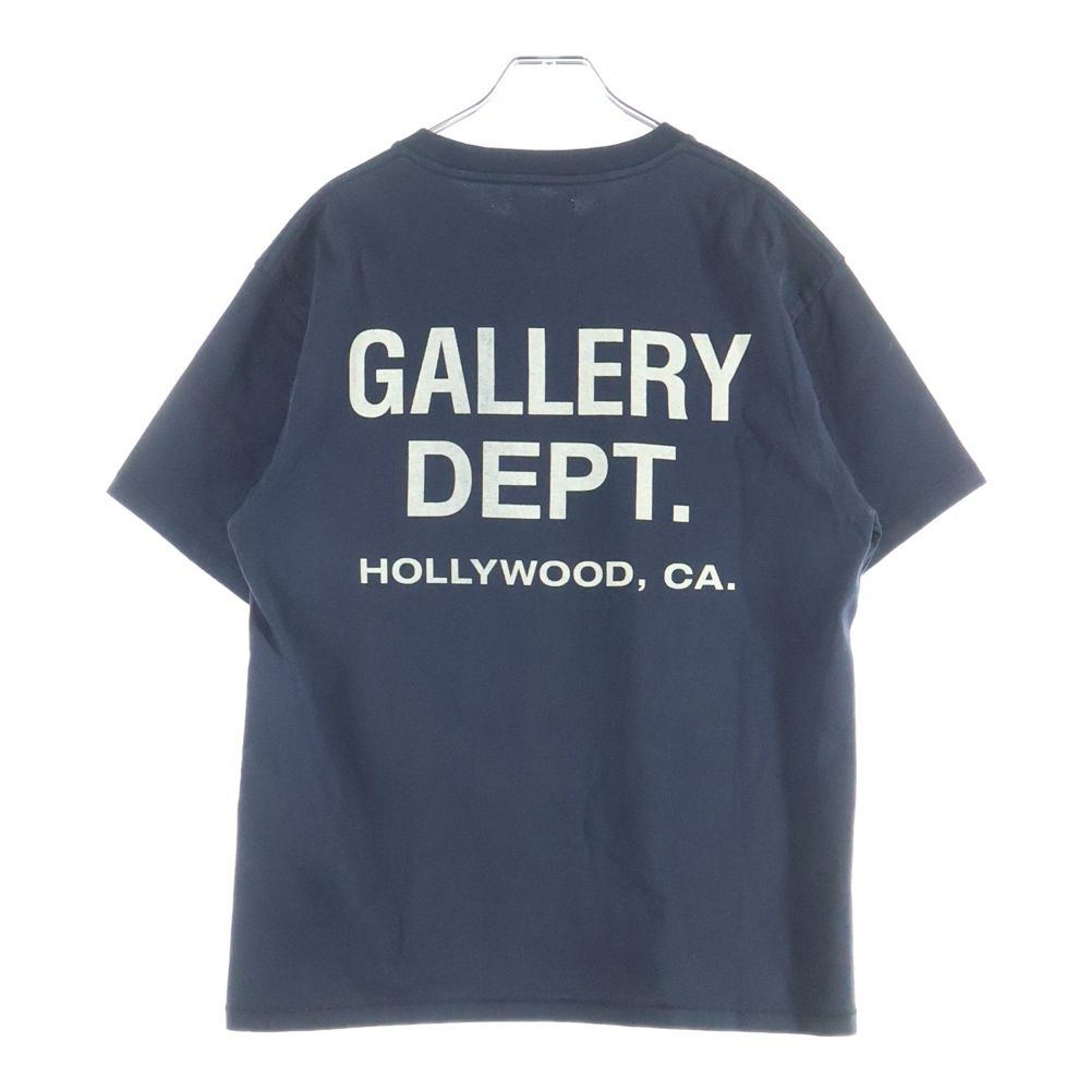 GALLERY DEPT. (ギャラリーデプト) Souvenir T-Shirt ロゴプリント半袖Tシャツ ブラック