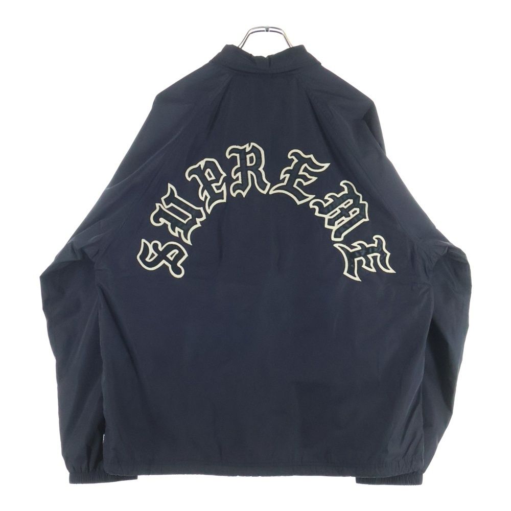 シュプリーム 25AW Old English Arc Coaches Jacket Lighit バックロゴ