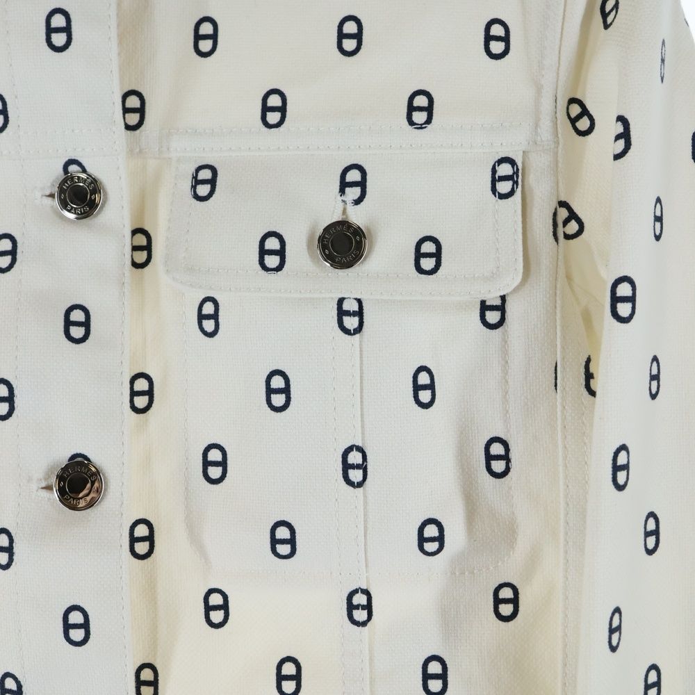 HERMES (エルメス) 23SS Chaine d'Ancre Denim Jacket