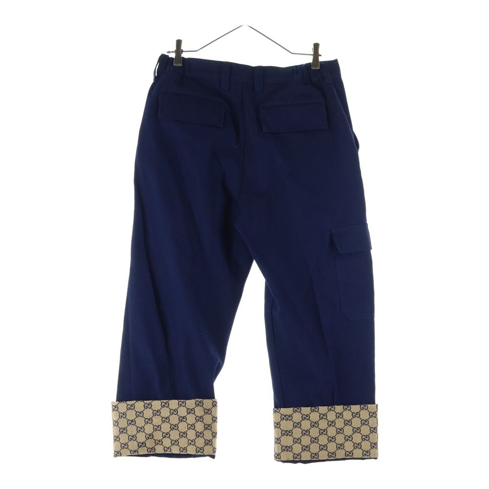 新品タグ付き GUCCI チェック柄 テーパードパンツ 46 ダブルG 新品タグ付き GUCCI チェック柄 テーパードパンツ 46 ダブルG