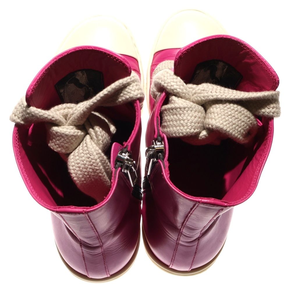 Rick Owens (リックオウエンス) JUMBO LACE ジャンボレース レザー