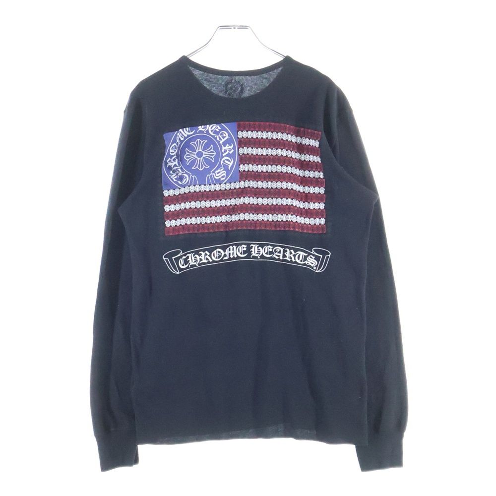 CHROME HEARTS (クロムハーツ) American Flag Thermal L/S Tee