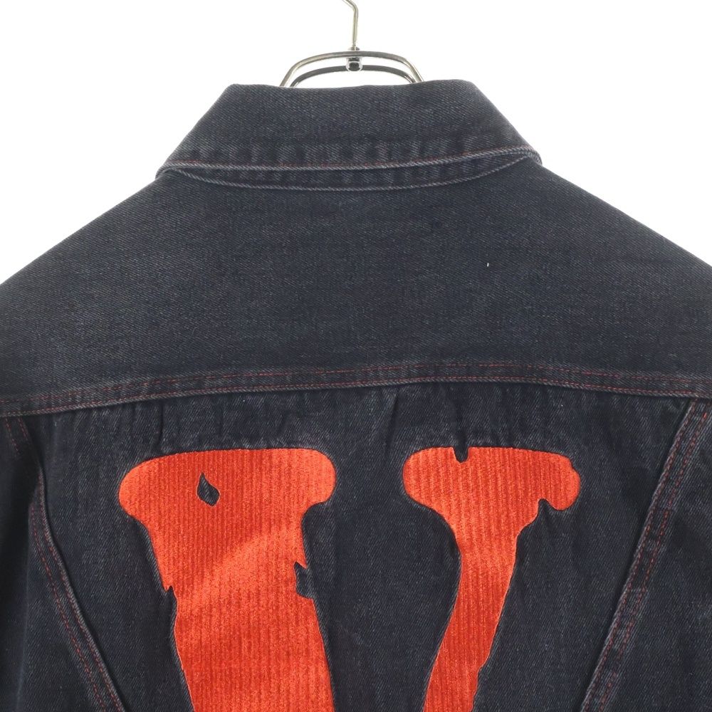 VLONE (ヴィーロン) FRIENDS DENIM JACKET フレンズ フロント刺繍