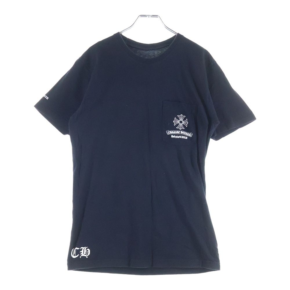 ホノルル限定】CHROME HEARTS Tシャツ 半袖 黒 サークルロゴ 【公式通販】