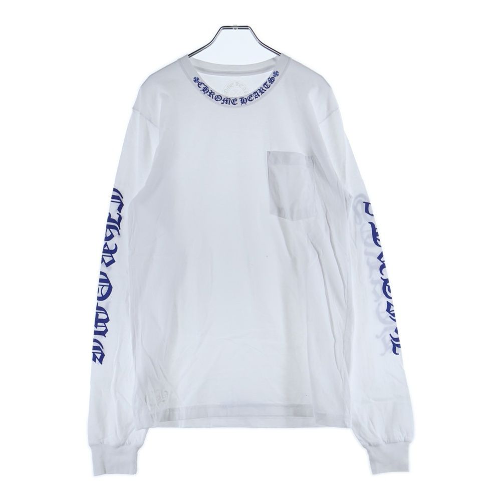 CHROME HEARTS (クロムハーツ) NECK LOGO CH L/S TEE ネックロゴ CHROME HEARTS (クロムハーツ) NECK LOGO CH L/S TEE ネックロゴ