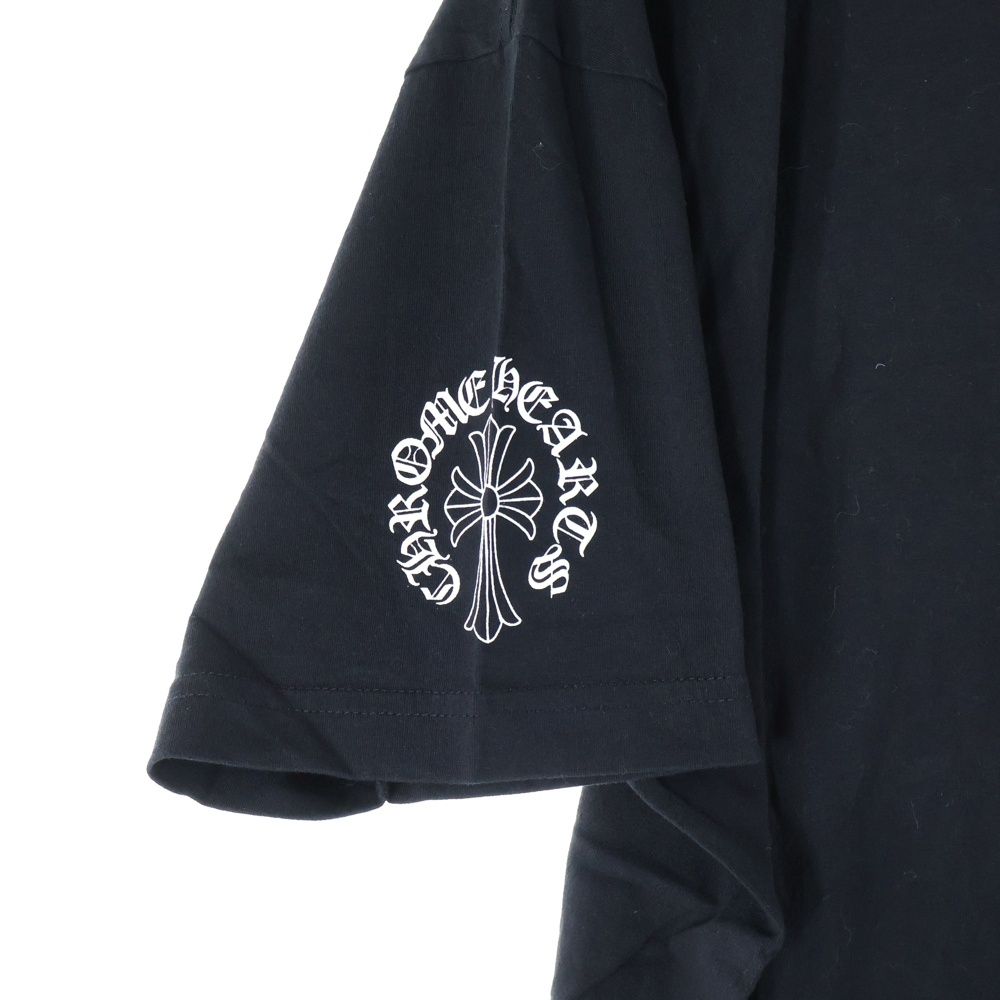 CHROME HEARTS (クロムハーツ) CH T-SHRT 1 ネックロゴ バッククロス