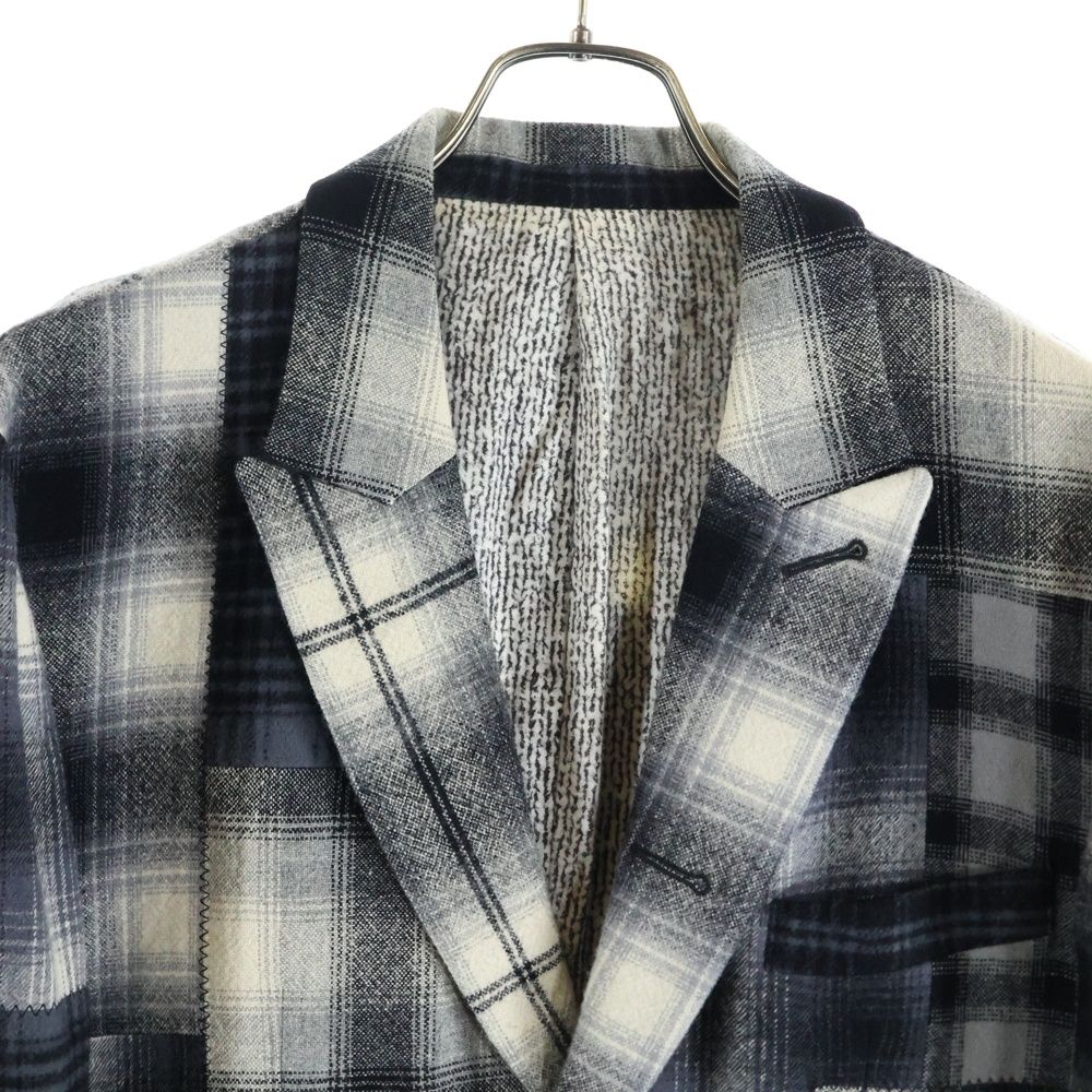 NUMBER (N)INE (ナンバーナイン) 07AW パッチワークチェスターコート