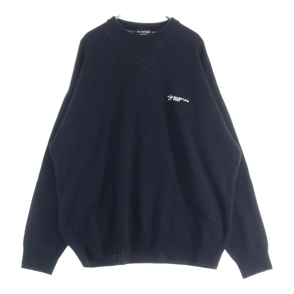 BALENCIAGA (バレンシアガ) 21SS エンブロイダリー ロゴ ニット