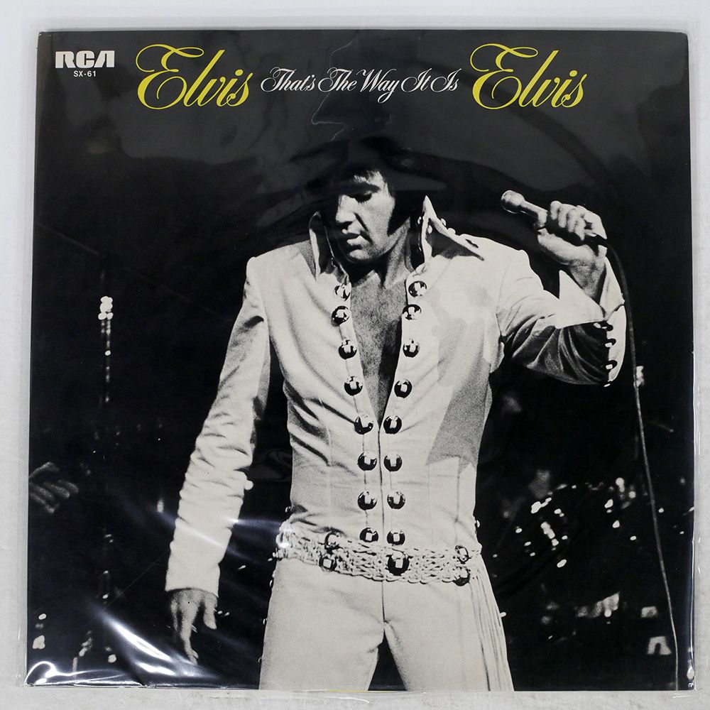 国内盤 エルヴィスプレスリー/THAT'S THE WAY IT IS/RCA SX61 LP