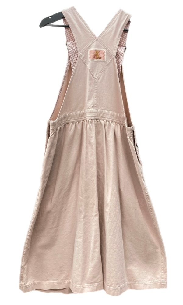 ピンクハウス PINK HOUSE ギンガムチェック使い サロペット スカート