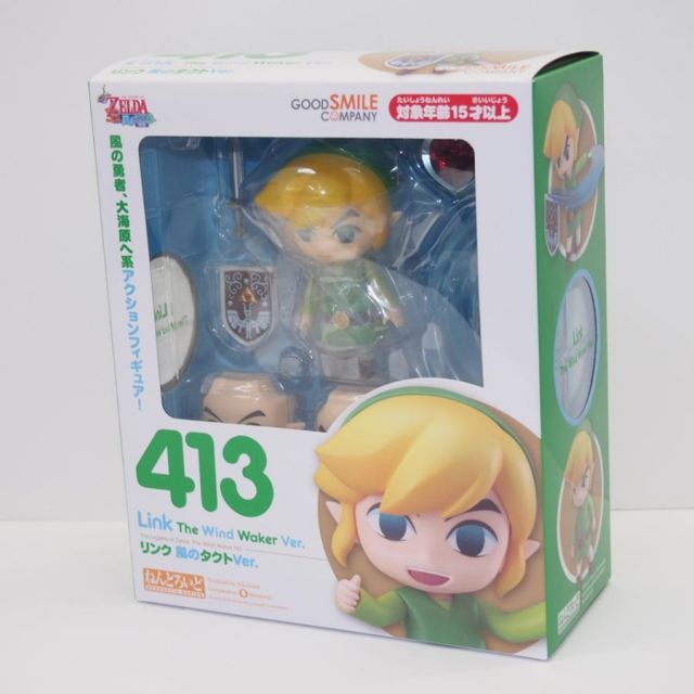 超激得，SALE 【未開封】 ねんどろいど 413 ゼルダの伝説風のタクト リンク 風のタクトVer. フィギュア ∴WH5760 その他
