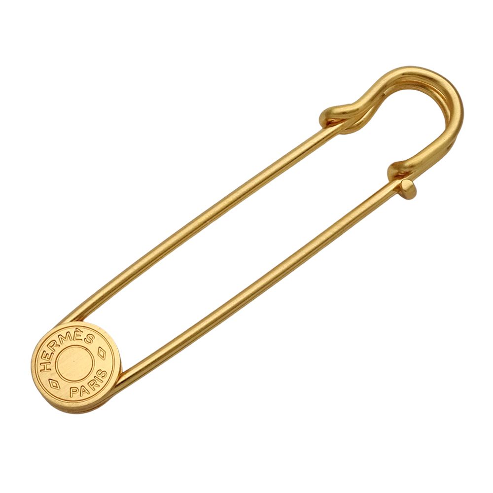 【専用品】エルメス ピン ブローチ チャーム ゴールド HERMES（エルメス） ブローチ レディース セリエ ピンブローチ GP