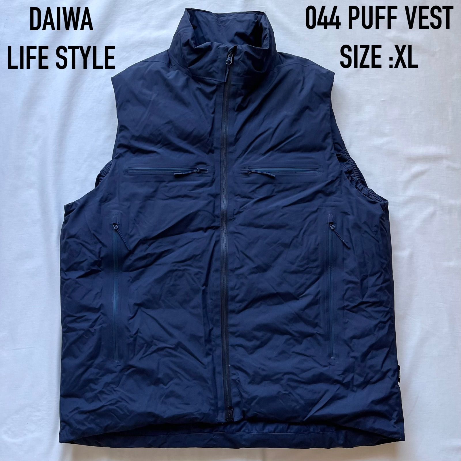 DAIWA ダイワ　LIFE STYLE ライフスタイル　中綿ベスト　044 PUFF VEST パフベスト　XLサイズ