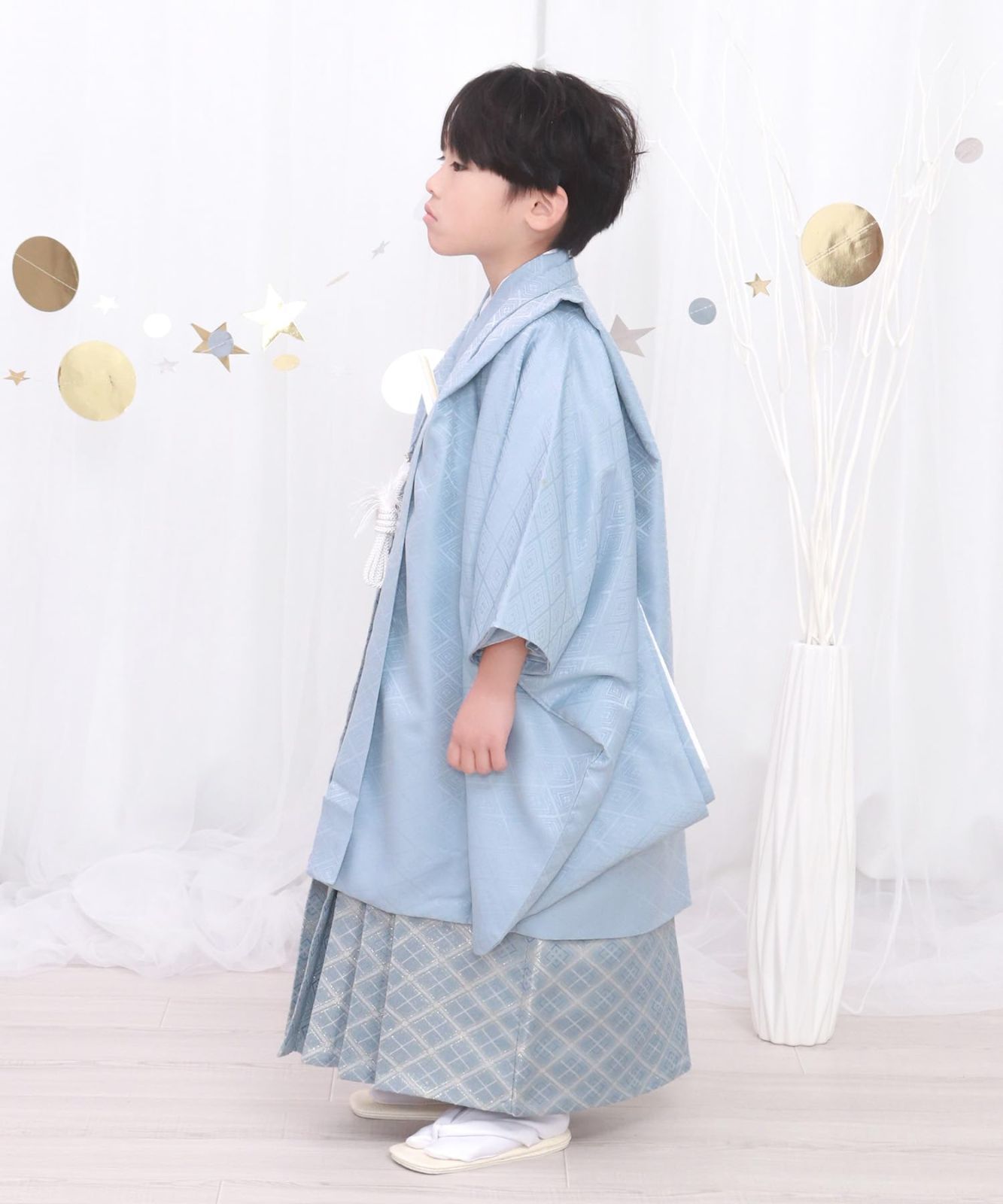 KYOETSU] [キョウエツ] 七五三 5歳 男の子 着物 セット 羽織 袴 フル