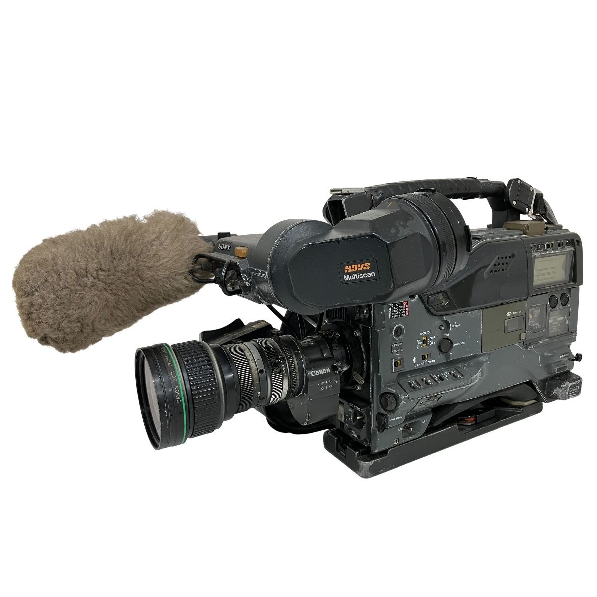 放送用ビデオカメラ本体　HDW-750 SONY HDW-750 レンズ マイク HDVF-20A HDCAM 業務用 ビデオ カメラ
