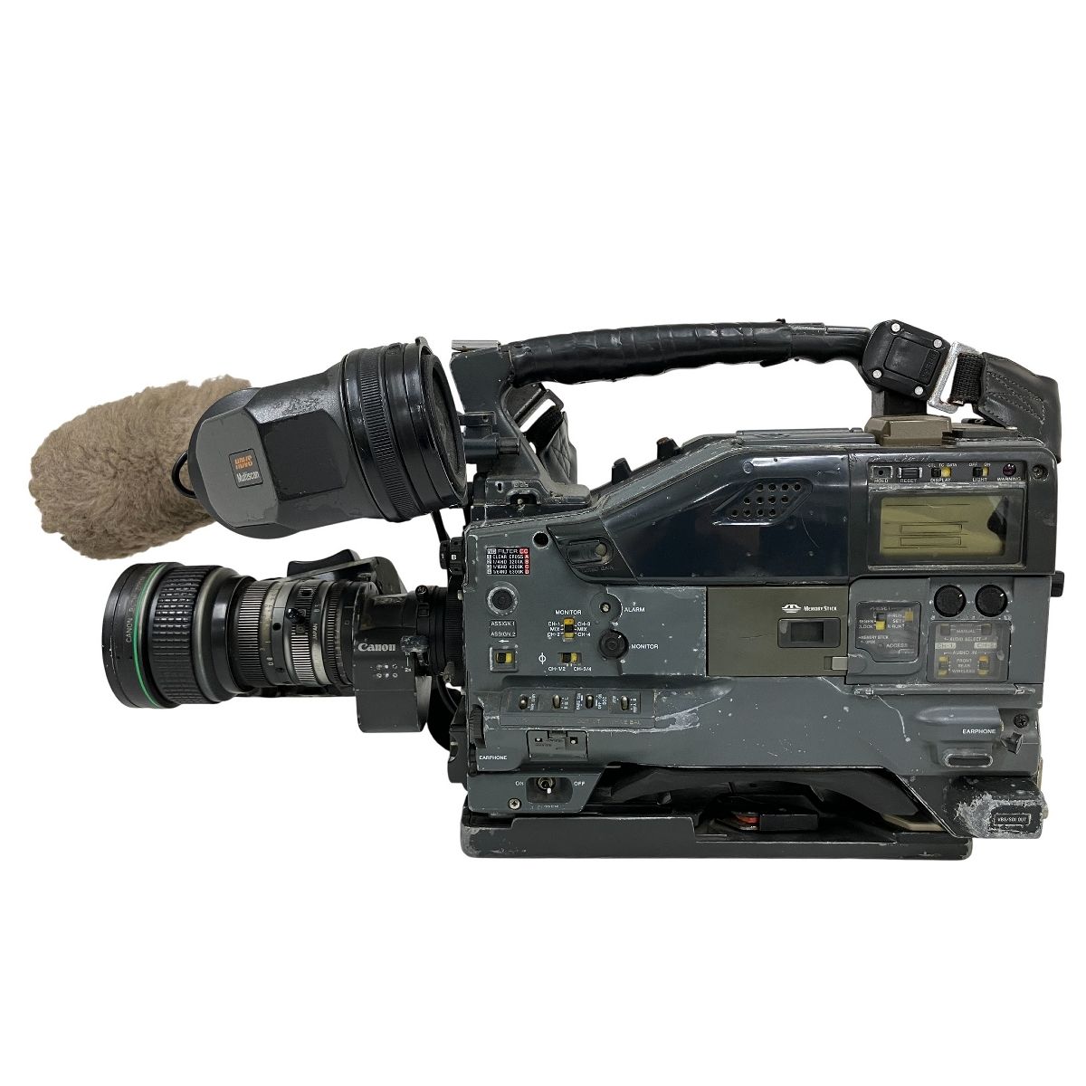 SONY HDW-750 レンズ マイク HDVF-20A HDCAM 業務用 ビデオ カメラ