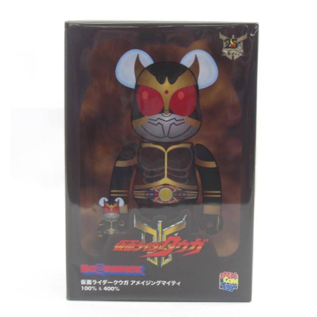 仮面ライダークウガ　アメイジングマイティ　ベアブリック　超クウガ展　100 保管 MEDICOM TOY - BE@RBRICK 仮面ライダークウガ アメイジングマイティ