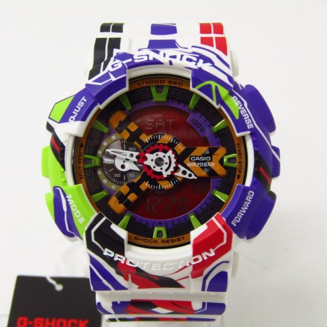 新品 GA-110EVA30-7AJR G-SHOCK エヴァンゲリオン タグ付 GA-110EVA30-7AJR エヴァ30周年コラボ｜G-SHOCK 正規掲載店