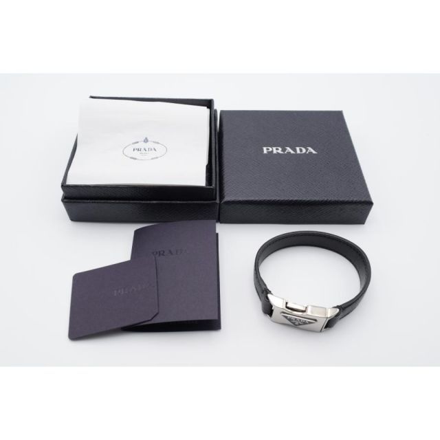 PRADA プラダ サフィアーノ レザー ブレスレット 2IB433▽Y3005 - メルカリ