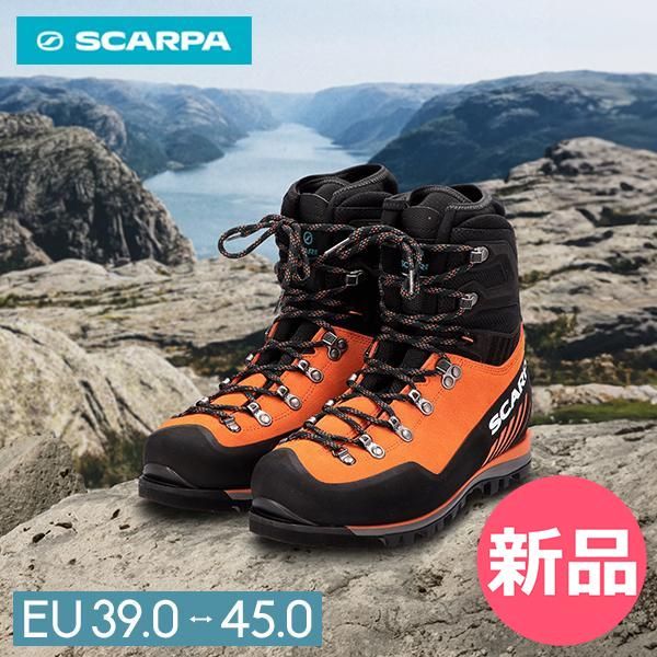 【新品】 スカルパ SCARPA 登山靴 モンブランプロGTX MONT BLANC PRO GTX マウンテンブーツ トレッキング 雪山 登山 シューズ トニック / ブラック EU 41 [SRP-93]